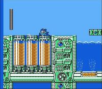 une photo d'Ã©cran de Mega Man 4 sur Nintendo Nes